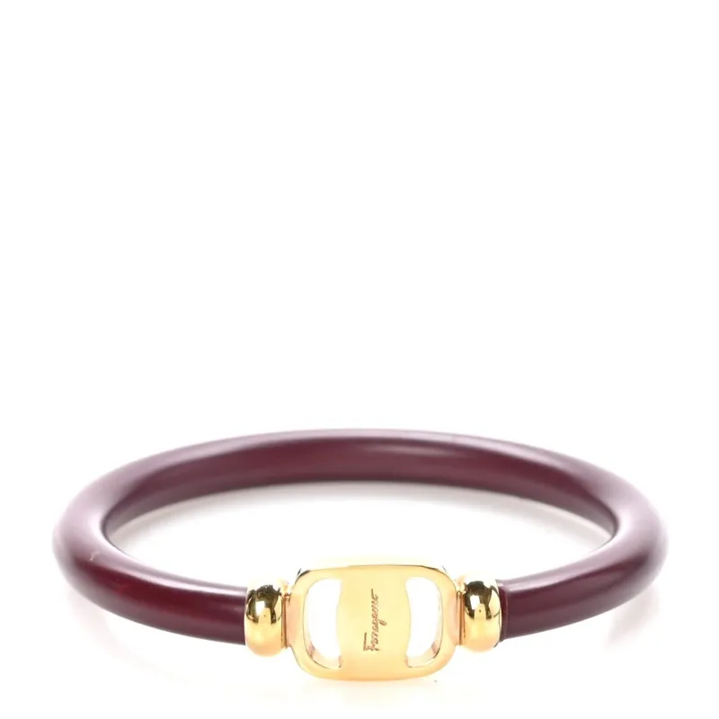 Ferragamo Bracelet (Pre-Owned) - Bordeaux sold by Zulily