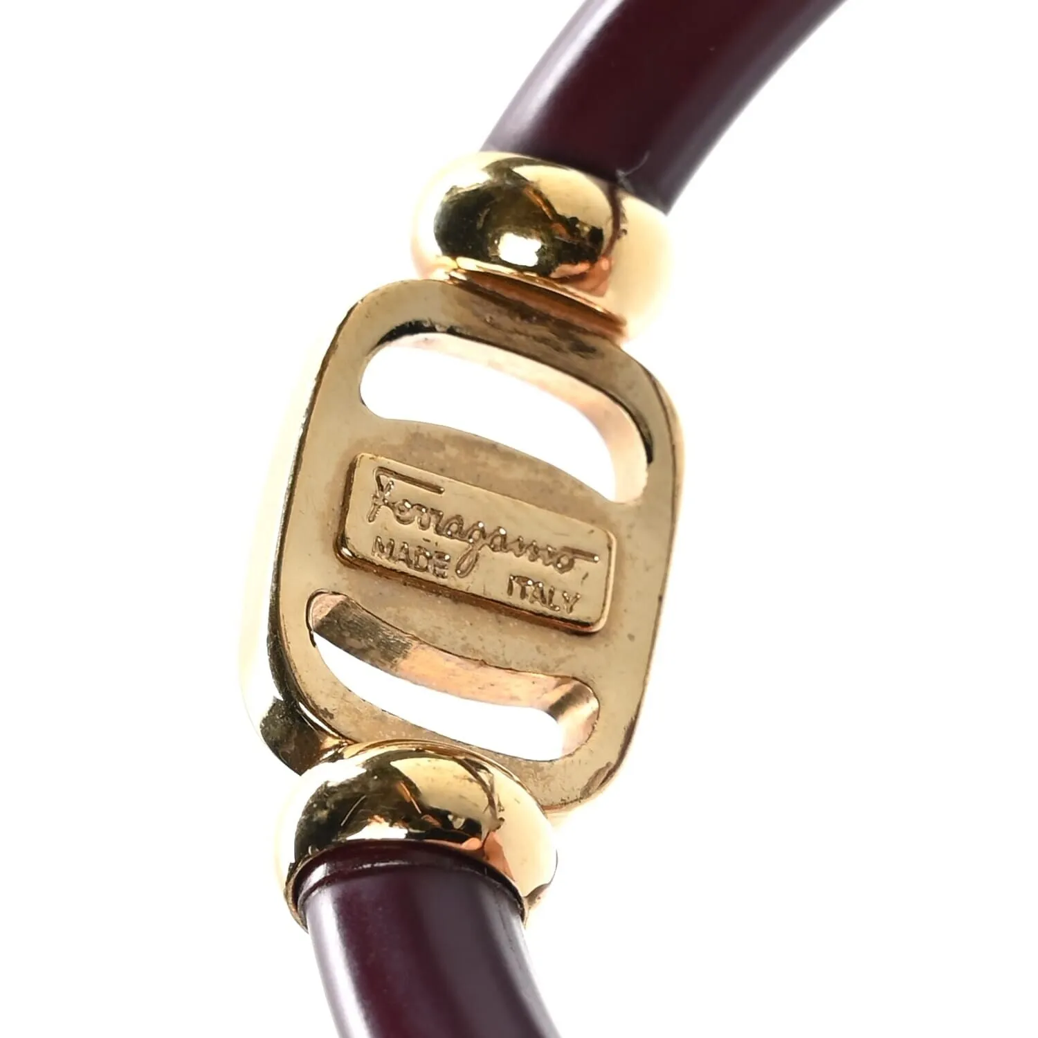Ferragamo Bracelet (Pre-Owned) - Bordeaux sold by Zulily product image thumbnail 4