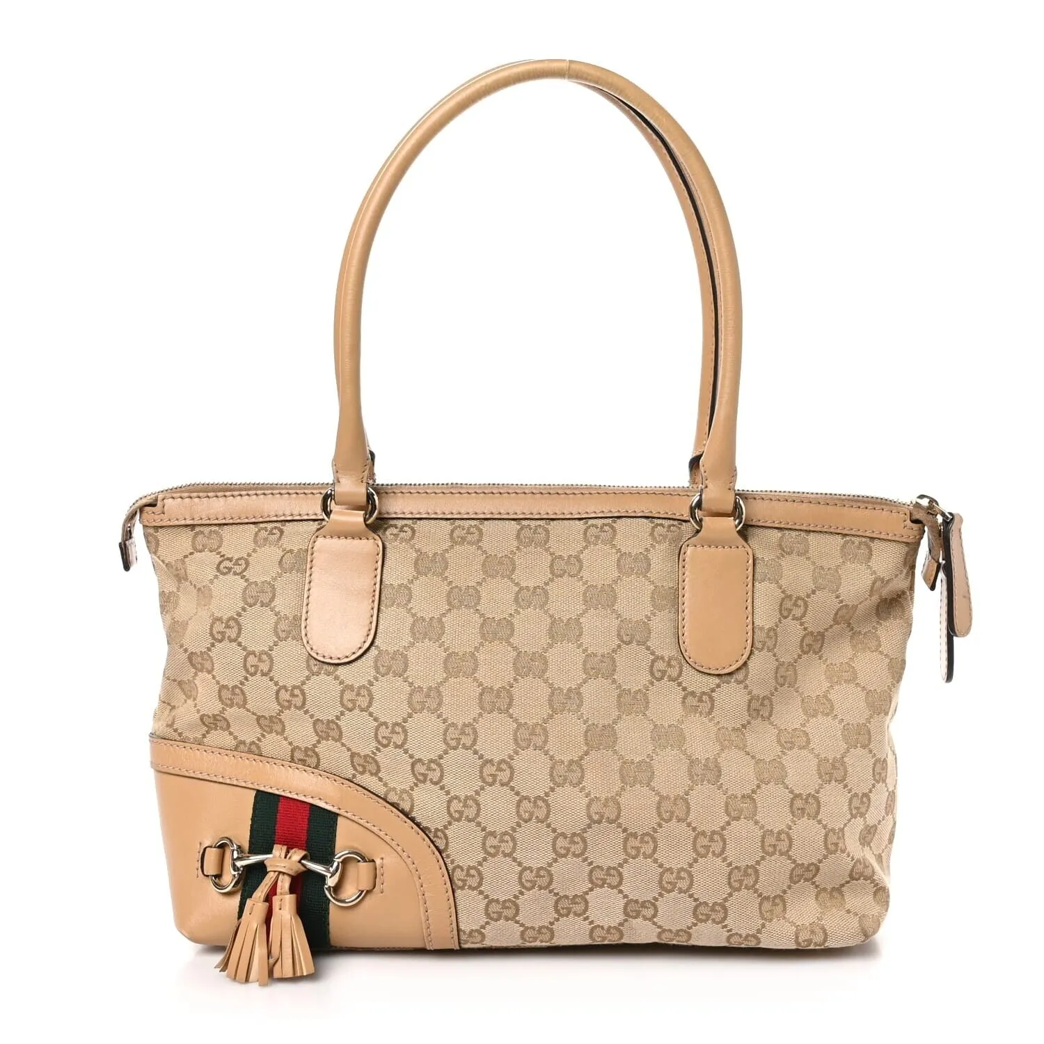 Gucci Bamboo Ring Tote (Pre-Owned) sold by Zulily