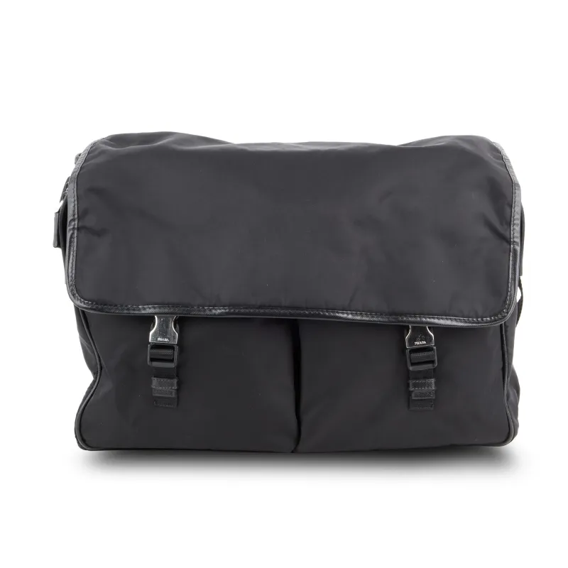 Prada Messenger Bag Tessuto (Pre-Owned) sold by Zulily