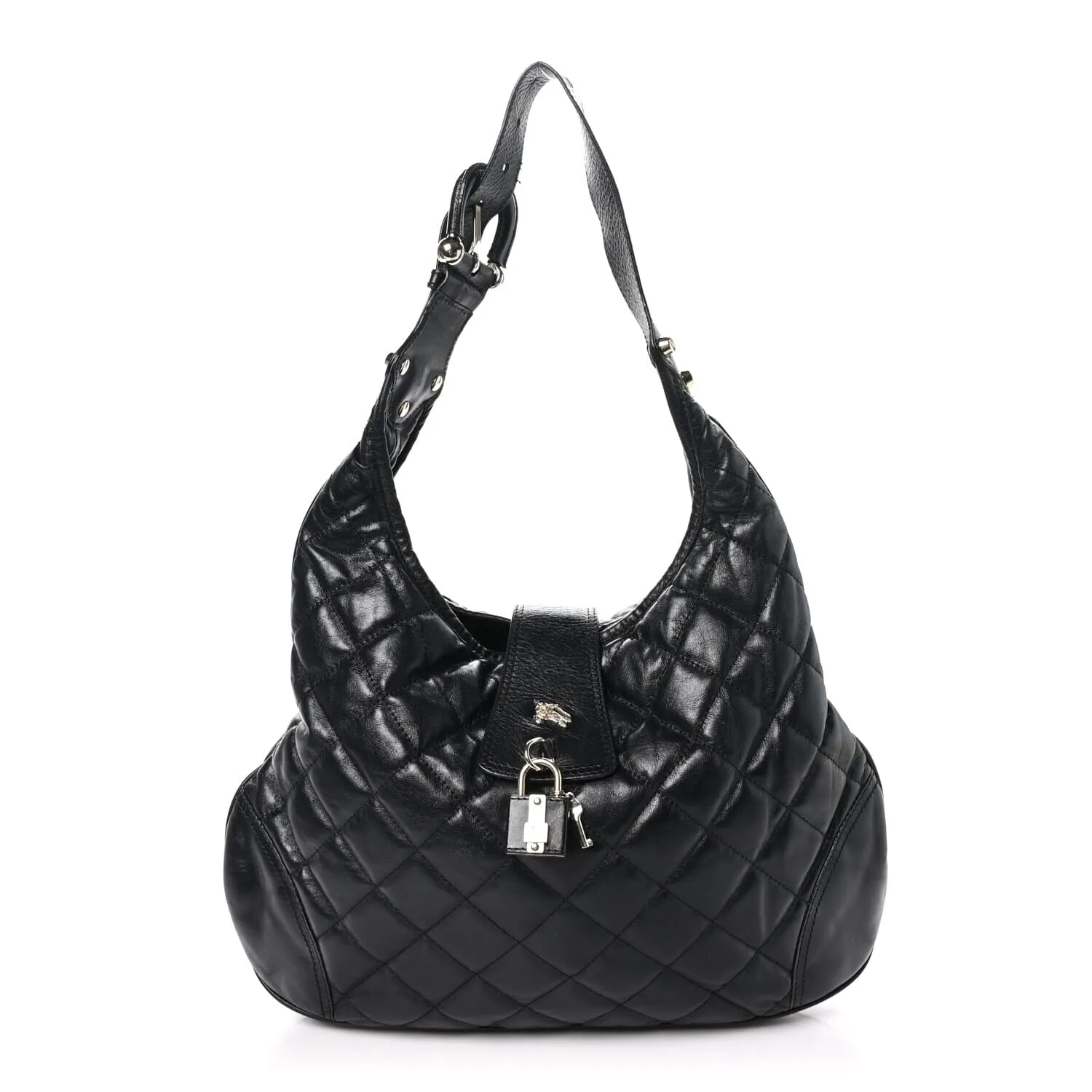 Burberry Quilted Lock Hobo Bag (Pre-Owned) sold by Zulily