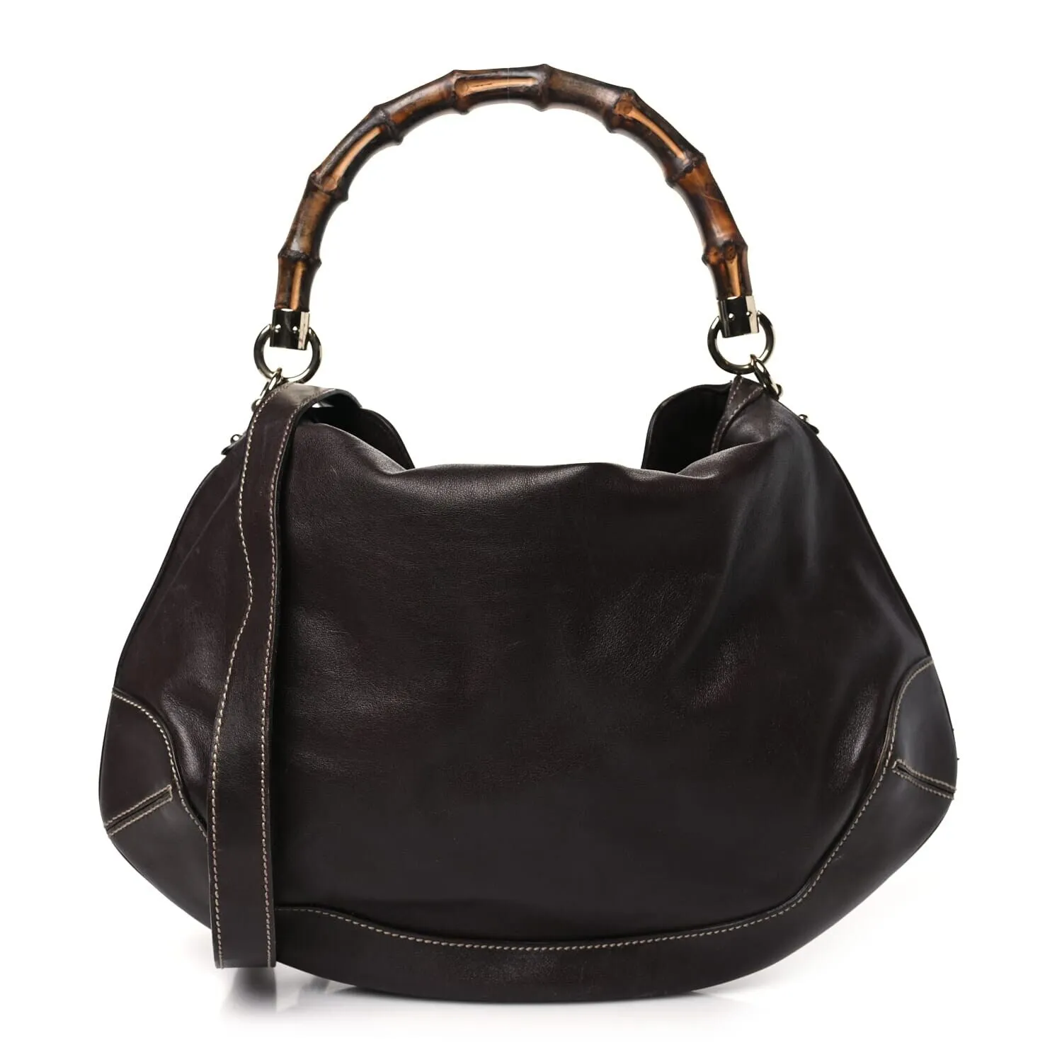 Gucci Bamboo Two-Way Hobo Bag (Pre-Owned) sold by Zulily