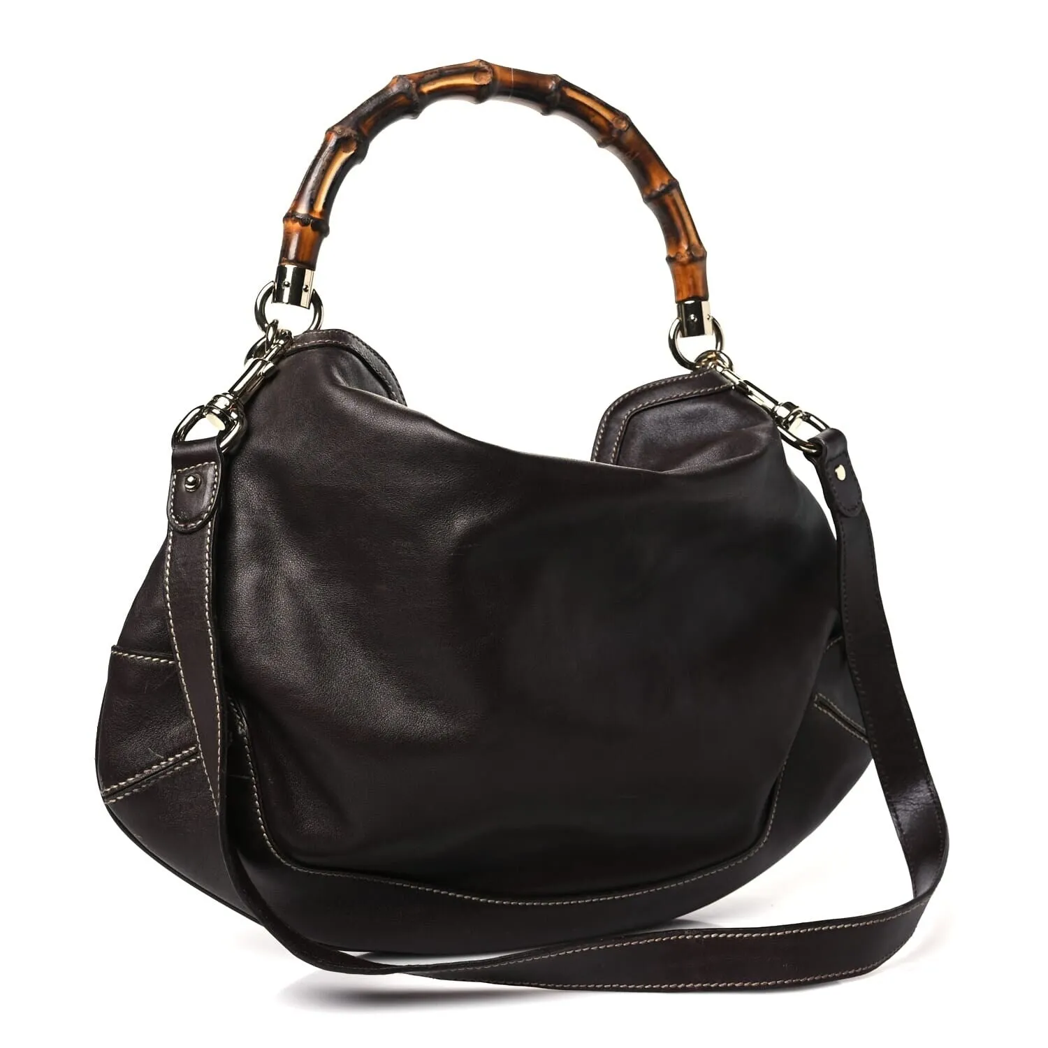 Gucci Bamboo Two-Way Hobo Bag (Pre-Owned) sold by Zulily product image thumbnail 2