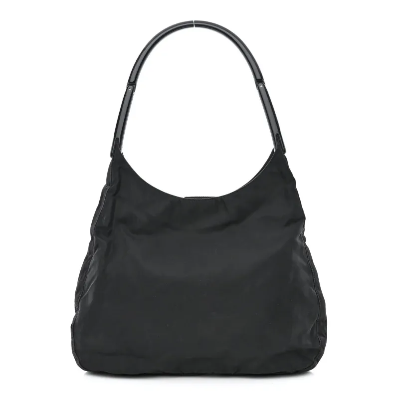 Prada Tessuto Nylon Hobo Black (Pre-Owned) sold by Zulily