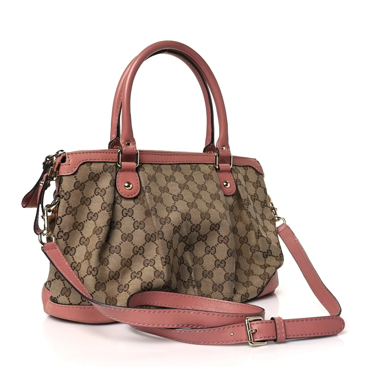 Gucci Sukey Two-Way Tote Bag No Strap GG Canvas (Pre-Owned) sold by Zulily product image thumbnail 2