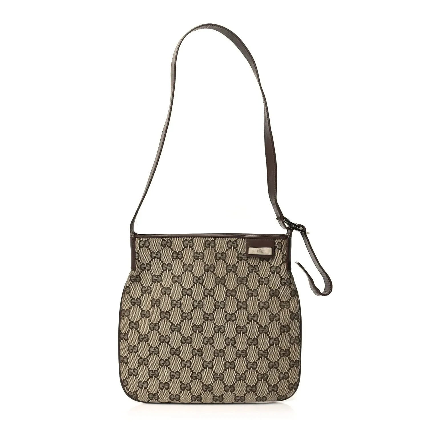 Gucci Hobo Bag GG Canvas Shoulder Bag (Pre-Owned) sold by Zulily