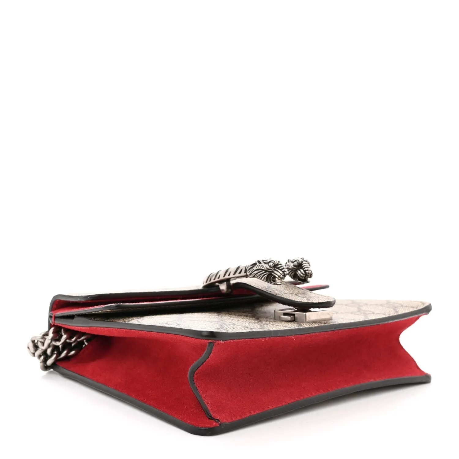 Gucci GG Supreme Monogram Mini Dionysus Shoulder Bag Taupe (Pre-Owned) sold by Zulily product image thumbnail 4