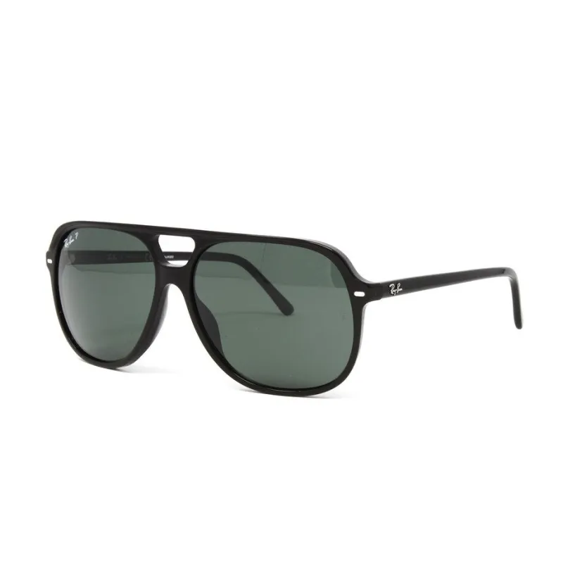 Black Men's Plastic Aviator Polarized Lens sold by Zulily