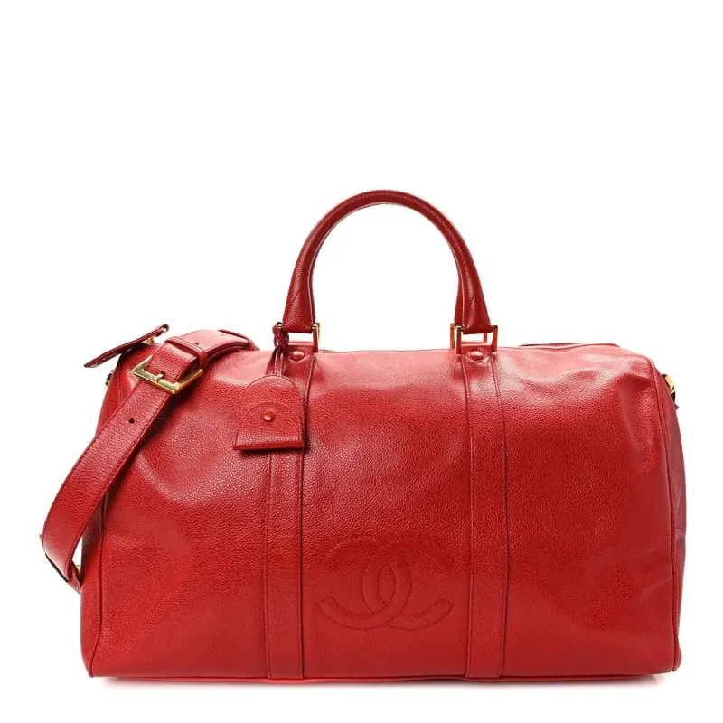 Chanel Two-Way Travel Bag (Pre-Owned) made by Chanel