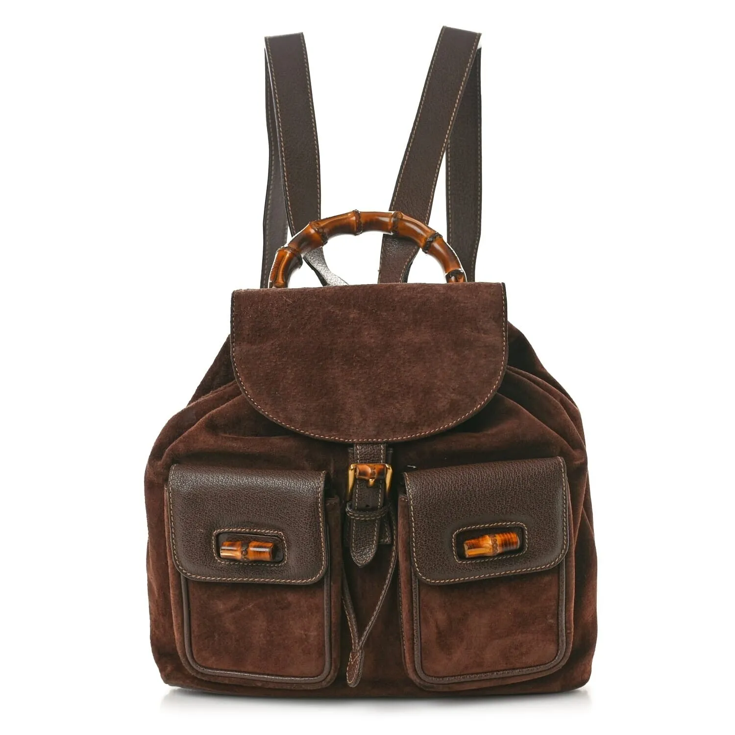 Gucci Bamboo Backpack (Pre-Owned) sold by Zulily