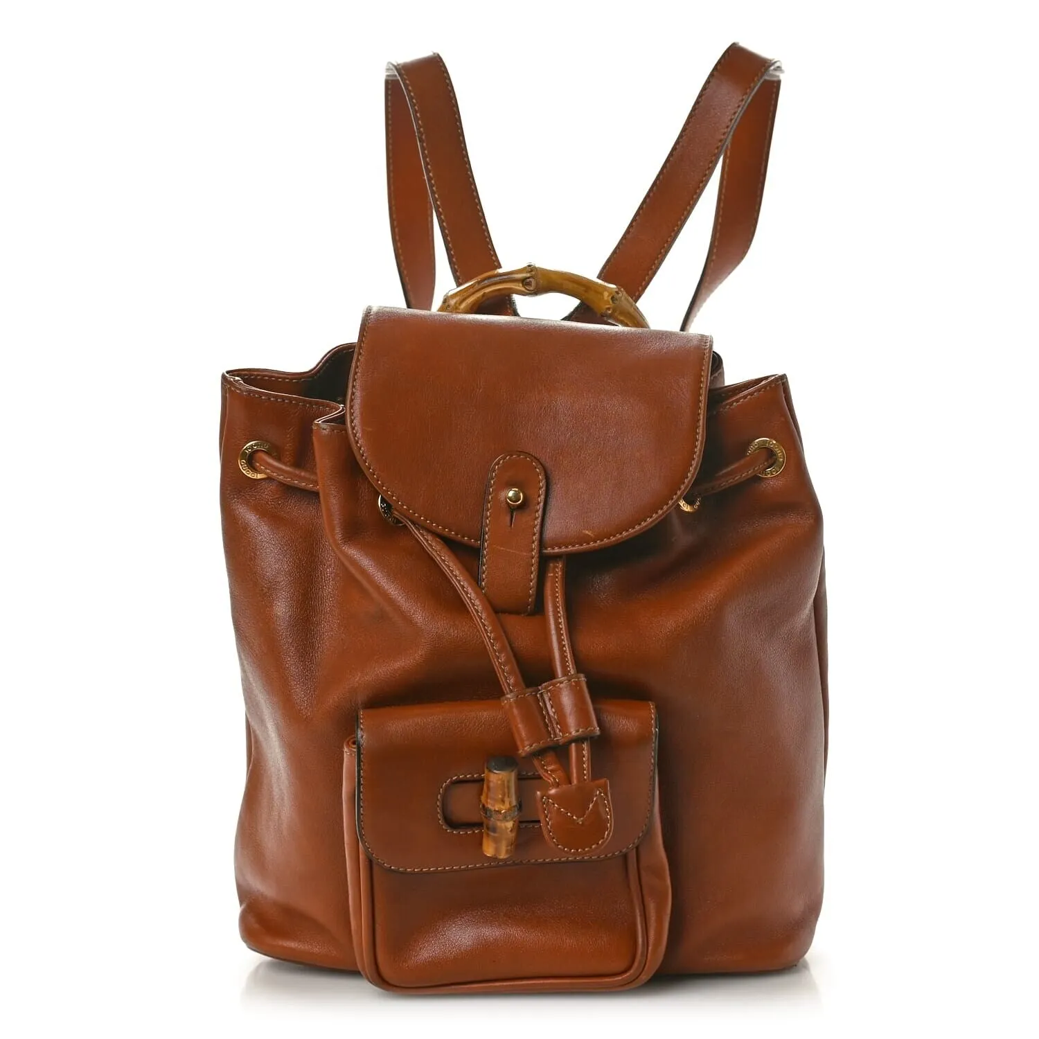 Gucci Bamboo Backpack (Pre-Owned) sold by Zulily