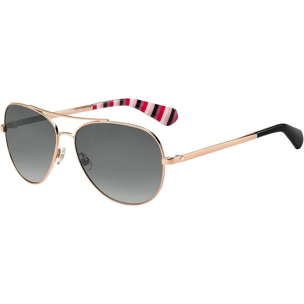 Avaline Gold Aviator Women's Metal Sunglasses sold by Zulily