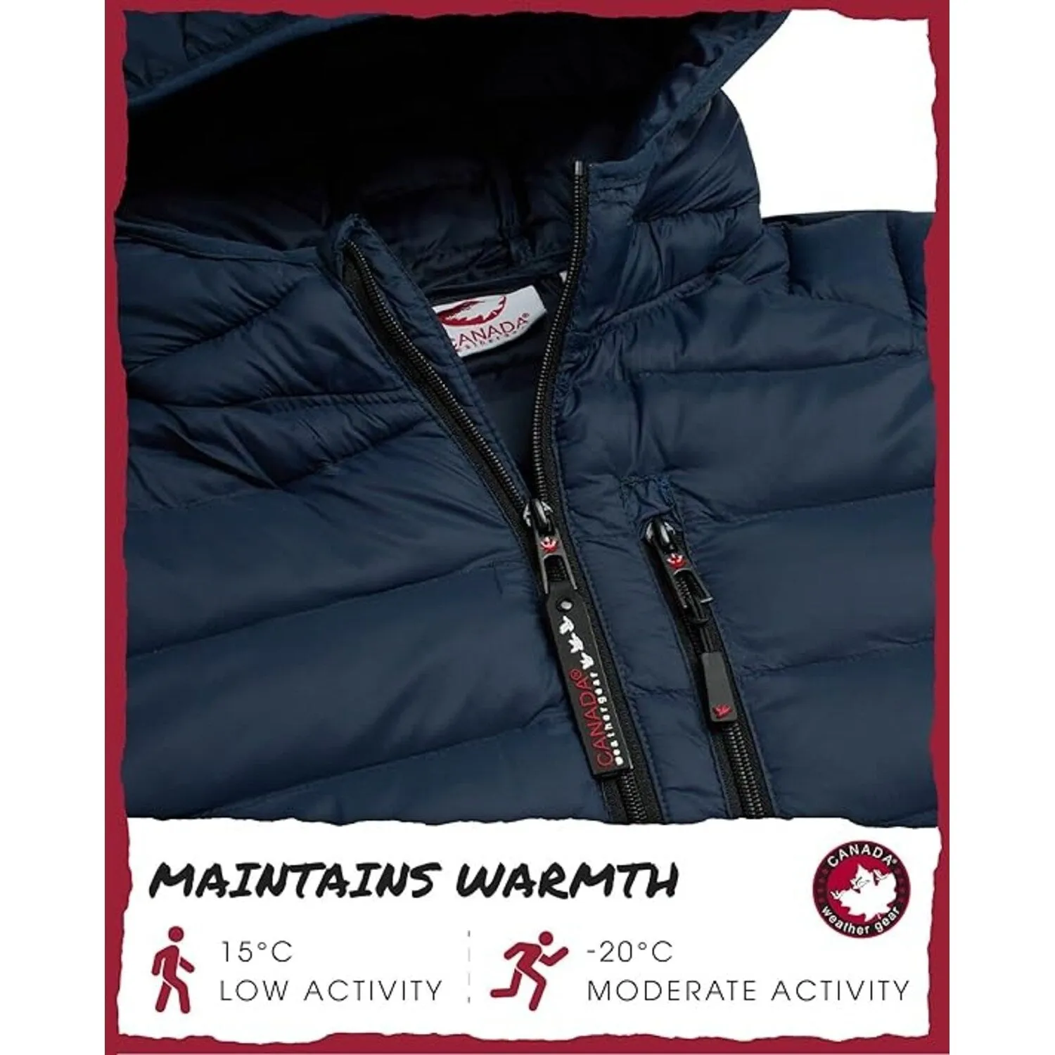 Men's Lightweight Packable Bubble Coat sold by Zulily product image thumbnail 4