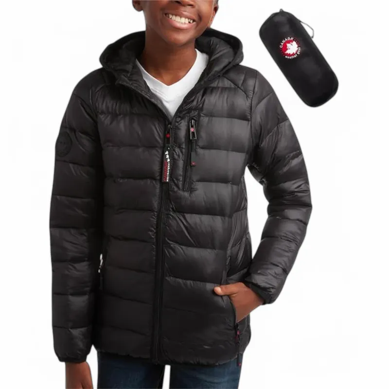 Boys Lightweight Packable Bubble Coat sold by Zulily
