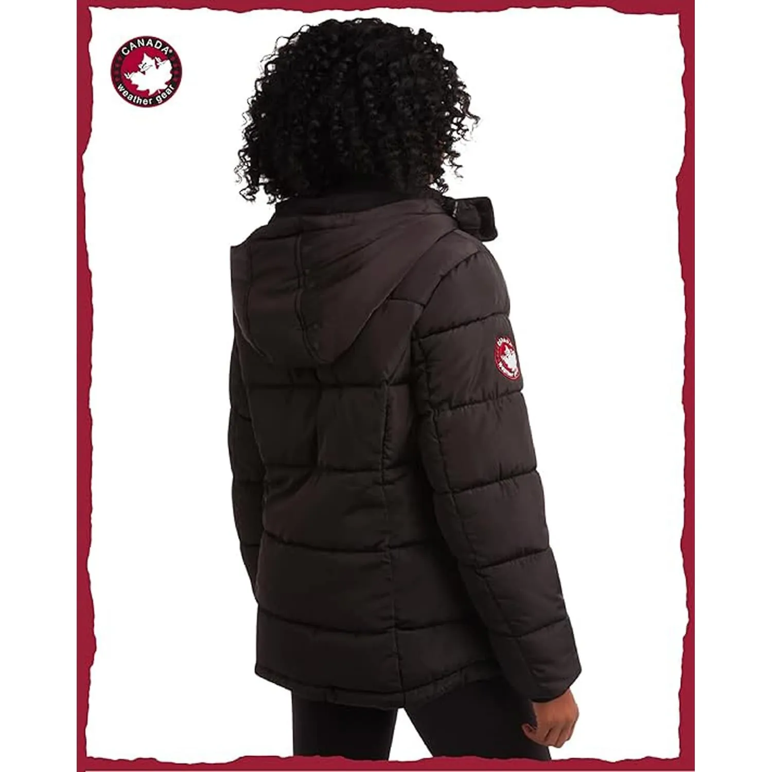 Plus - Women's Quilted Heavyweight Puffer Parka sold by Zulily product image thumbnail 2
