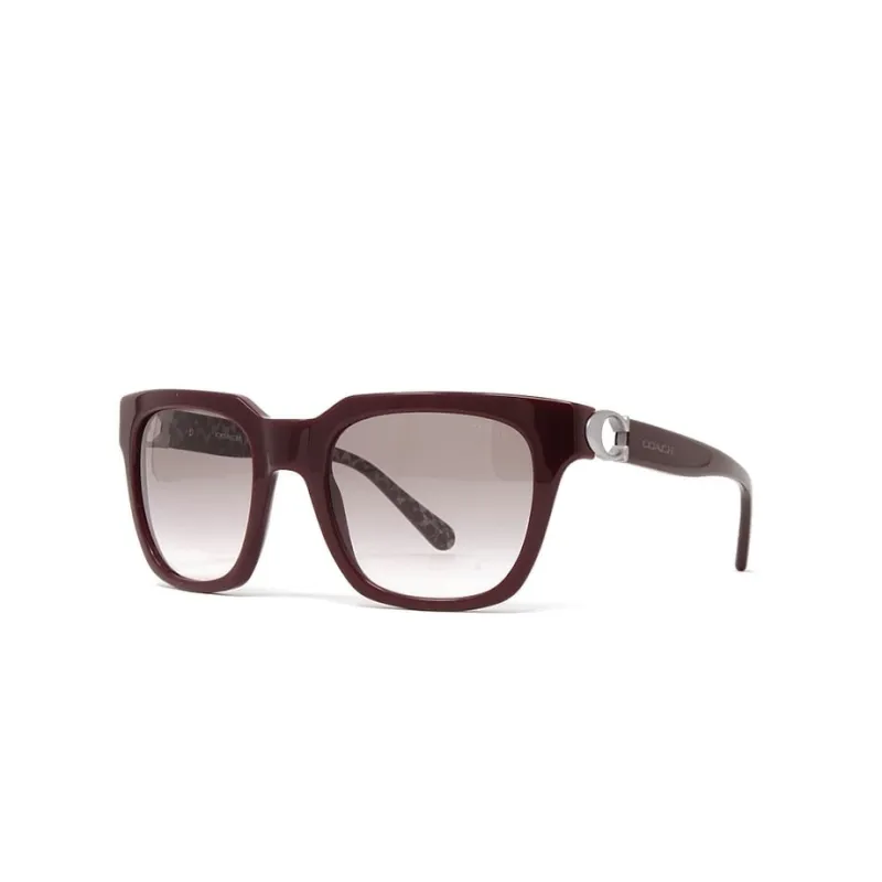 Burgundy Women's Square Plastic Sunglasses sold by Zulily