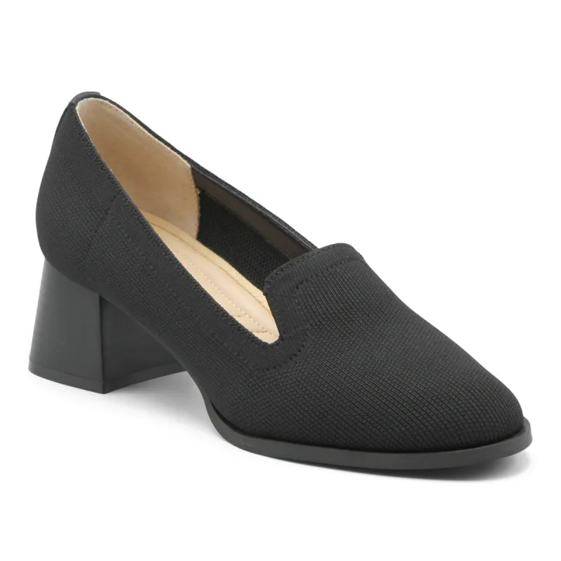 Adrienne Vittadini Script Stretch Knit Pump sold by Zulily