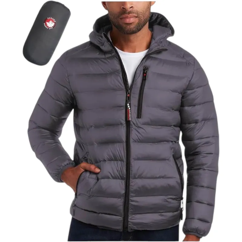 Men's Lightweight Packable Bubble Coat sold by Zulily