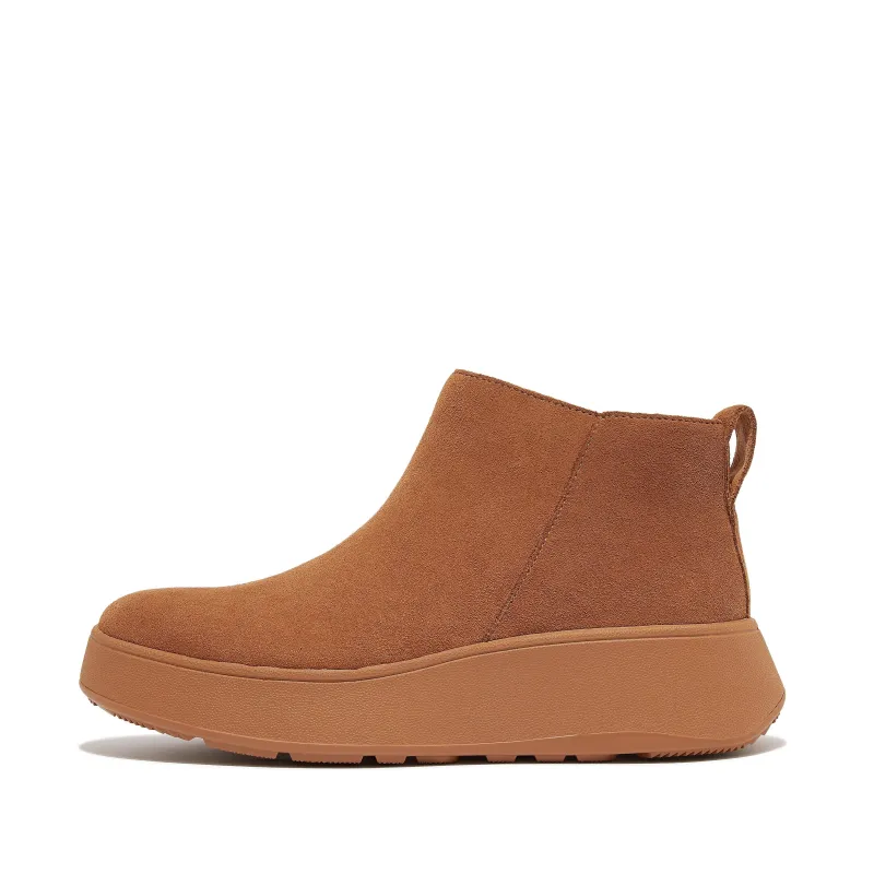 F-mode suede flatform zip ankle boots GM3-592 sold by Zulily