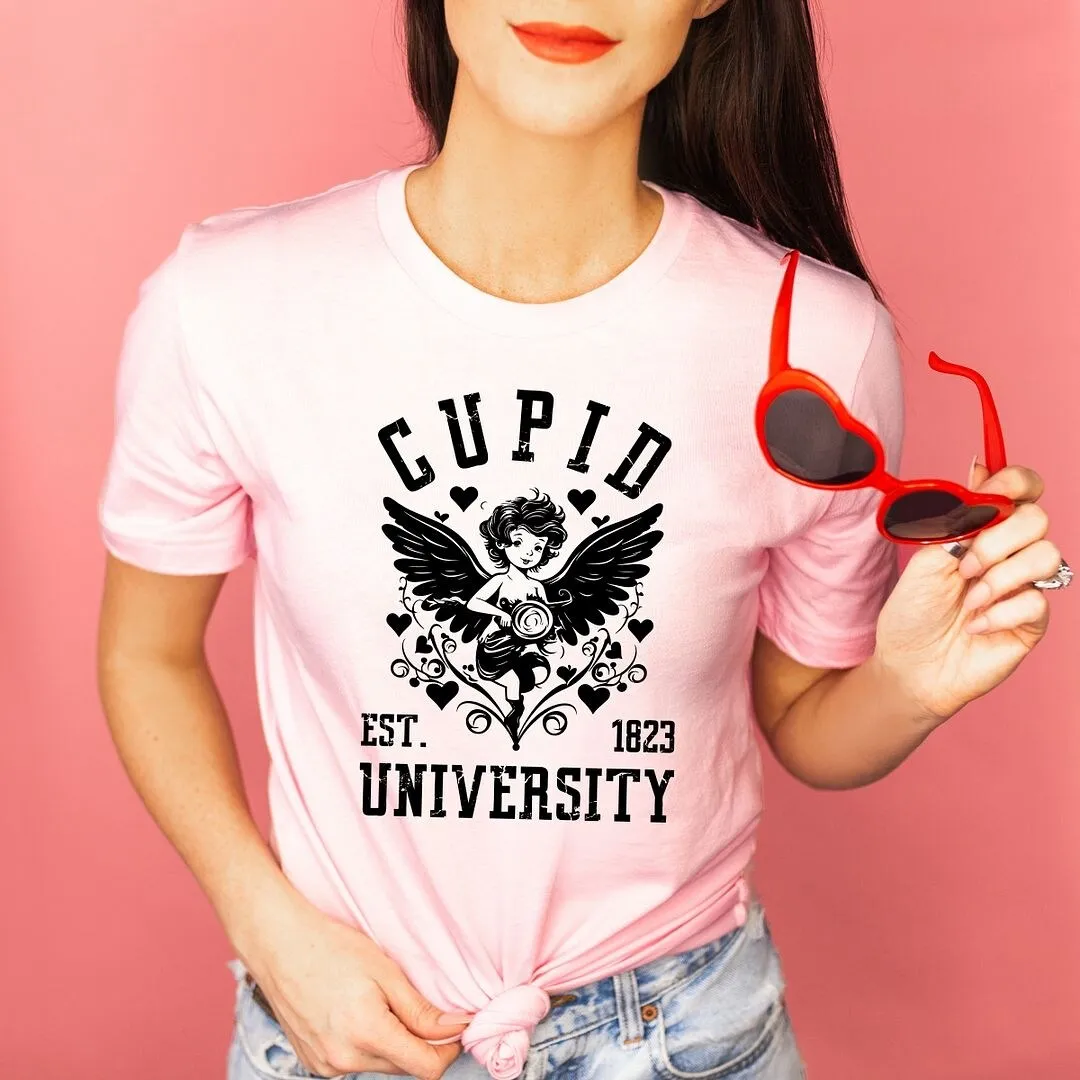 Cupid Distressed Short Sleeve Crewnneck Tee sold by Zulily product image thumbnail 3