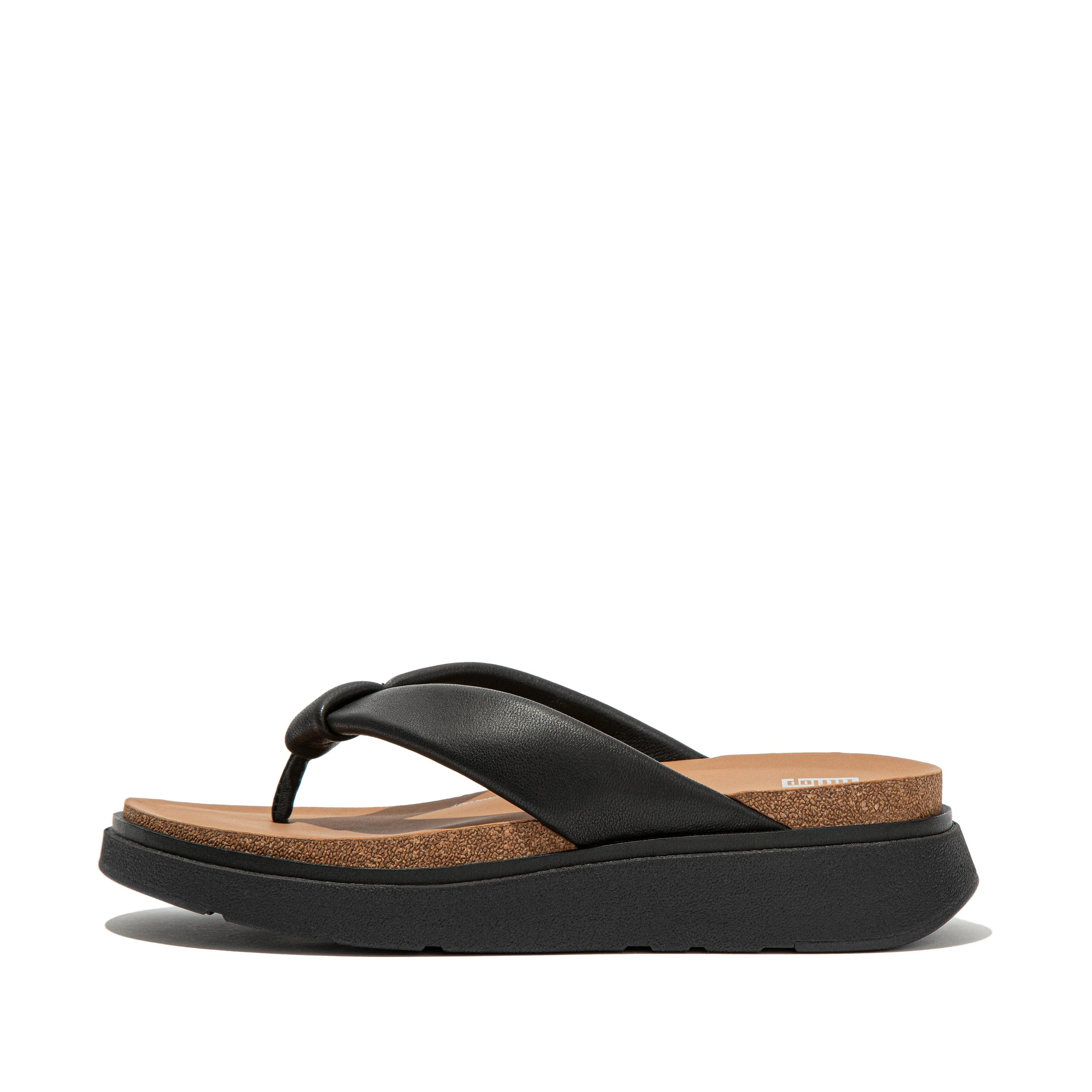 GEN-FF Padded-Strap Leather Toe-Post Sandals sold by Zulily