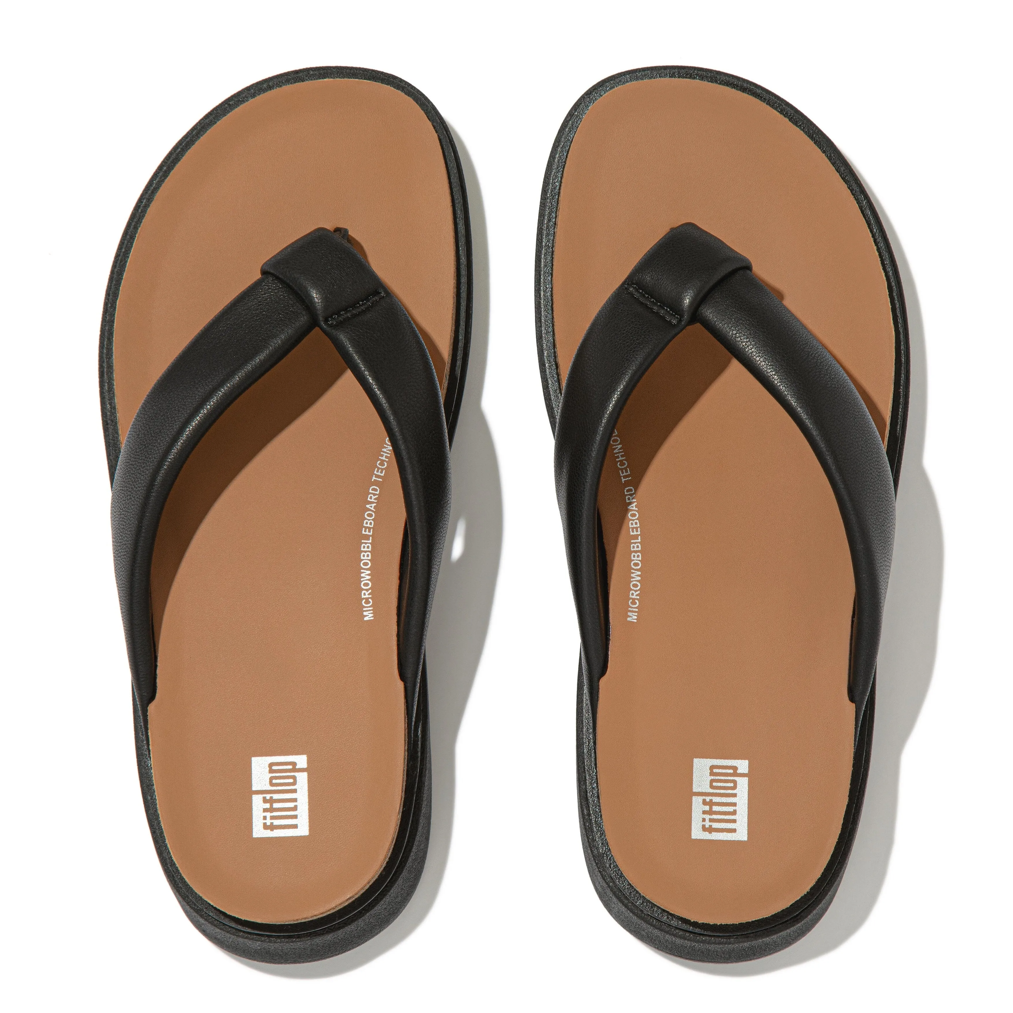 GEN-FF Padded-Strap Leather Toe-Post Sandals sold by Zulily product image thumbnail 4