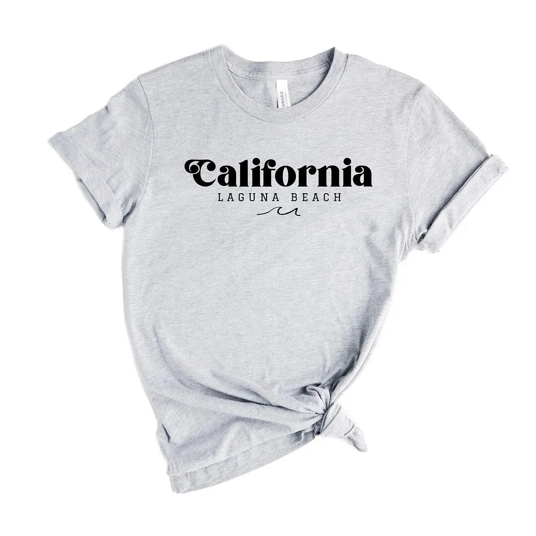 California Laguna Beach Short Sleeve Crewnneck Tee sold by Zulily product image thumbnail 2