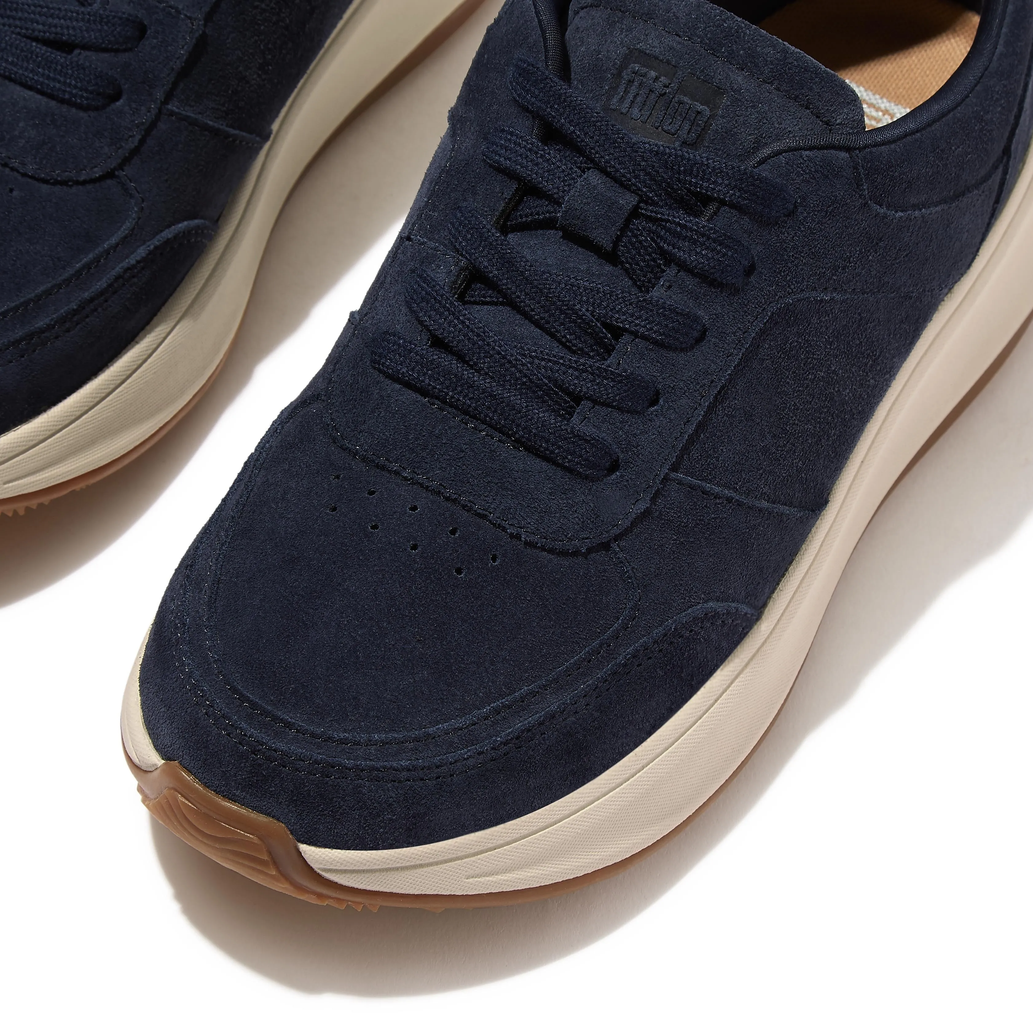 F-MODE Suede Flatform Sneakers sold by Zulily product image thumbnail 3