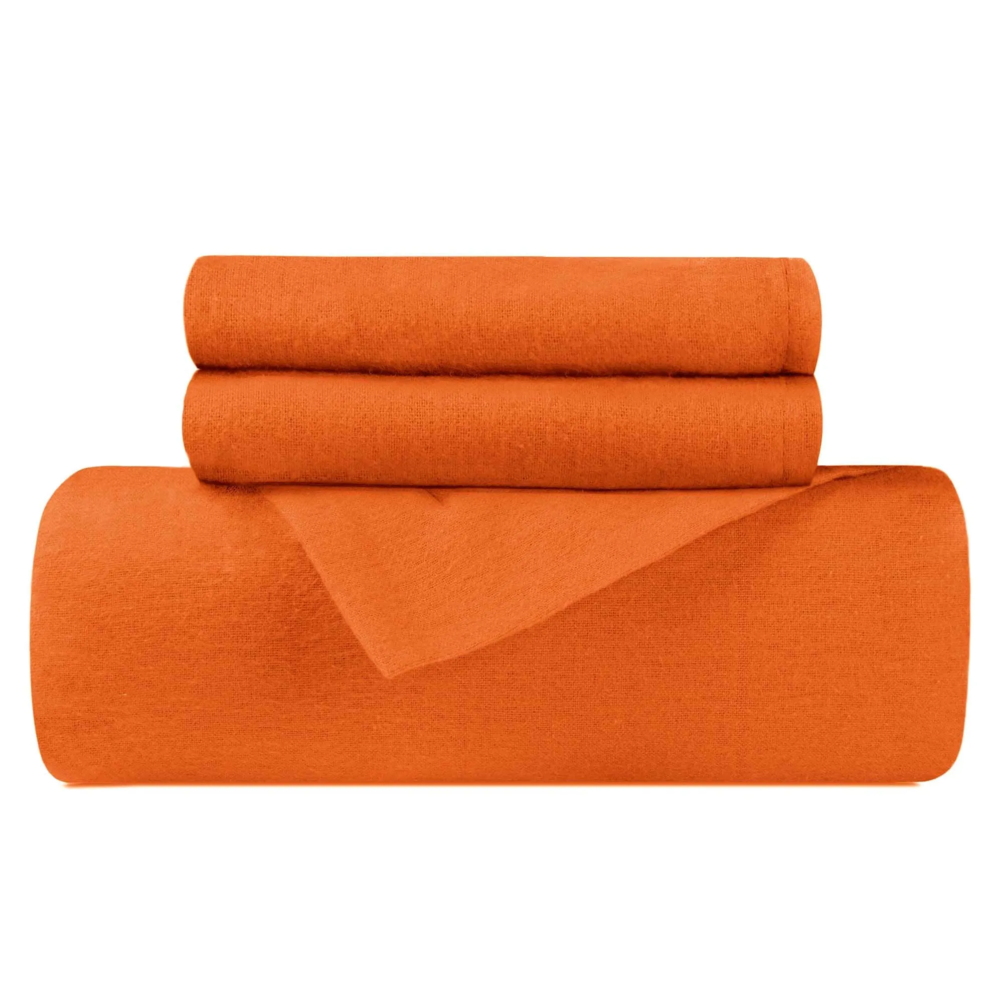 Superior Classic Solid Flannel Cotton Duvet Cover Set sold by Zulily product image thumbnail 2