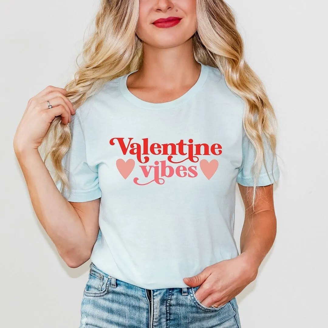 Valentine Vibes Short Sleeve Crewnneck Tee sold by Zulily product image thumbnail 3