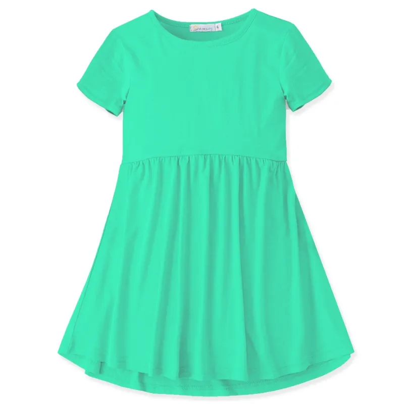 Turquoise A-Line Dress sold by Zulily