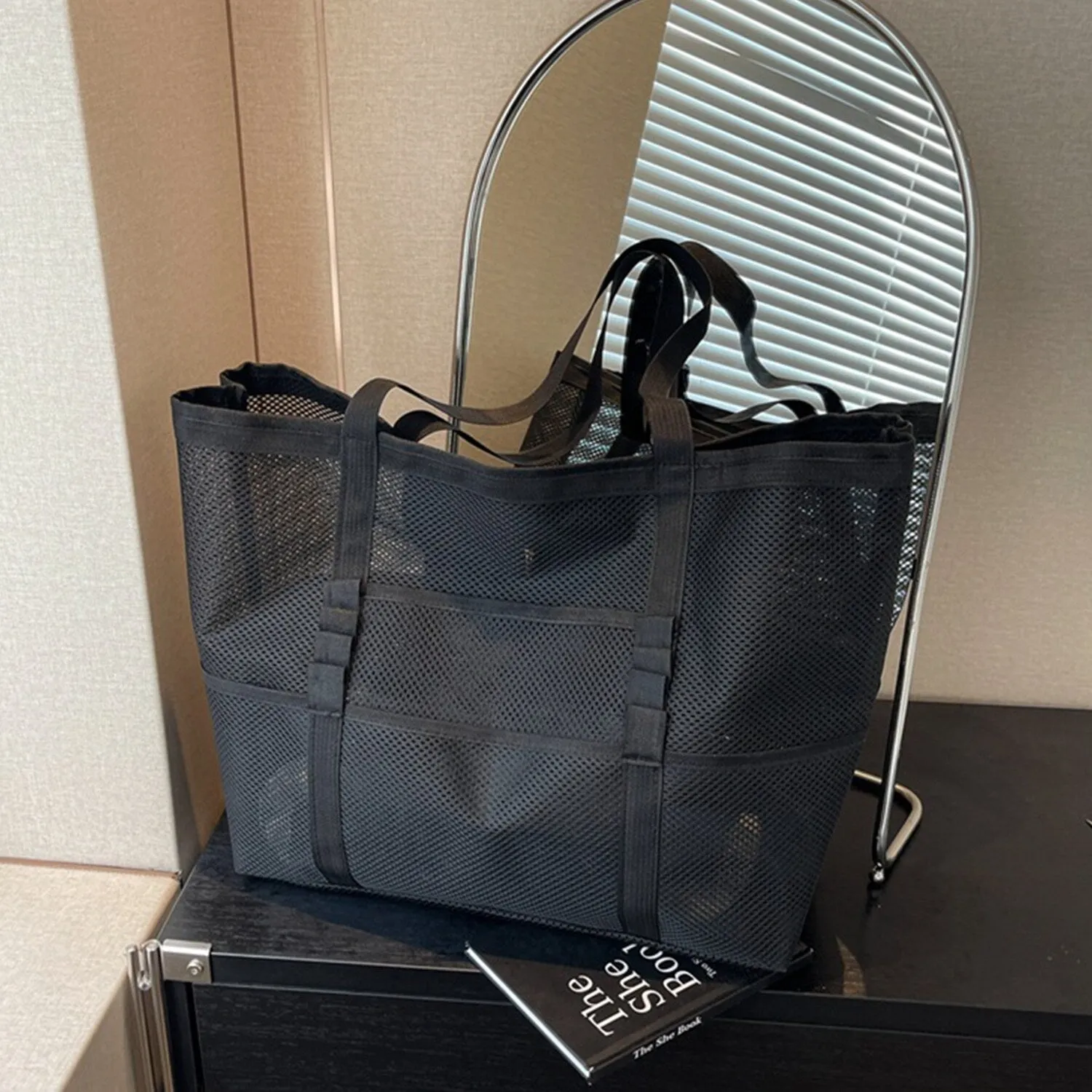 Black Tote Bag sold by Zulily