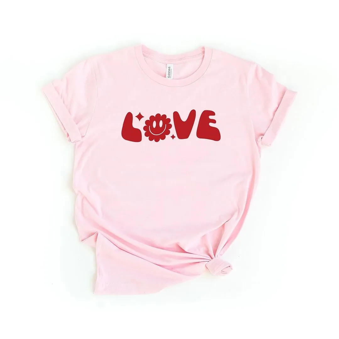 Love Flower Short Sleeve Crewnneck Tee sold by Zulily product image thumbnail 2