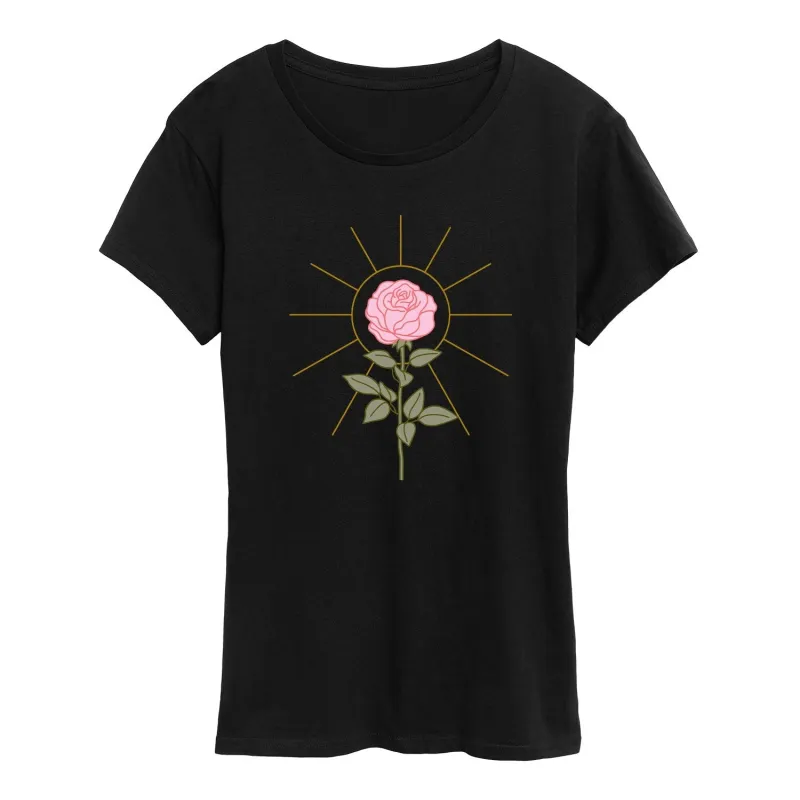 Women's Sun and Flower Short Sleeve Tee sold by Zulily