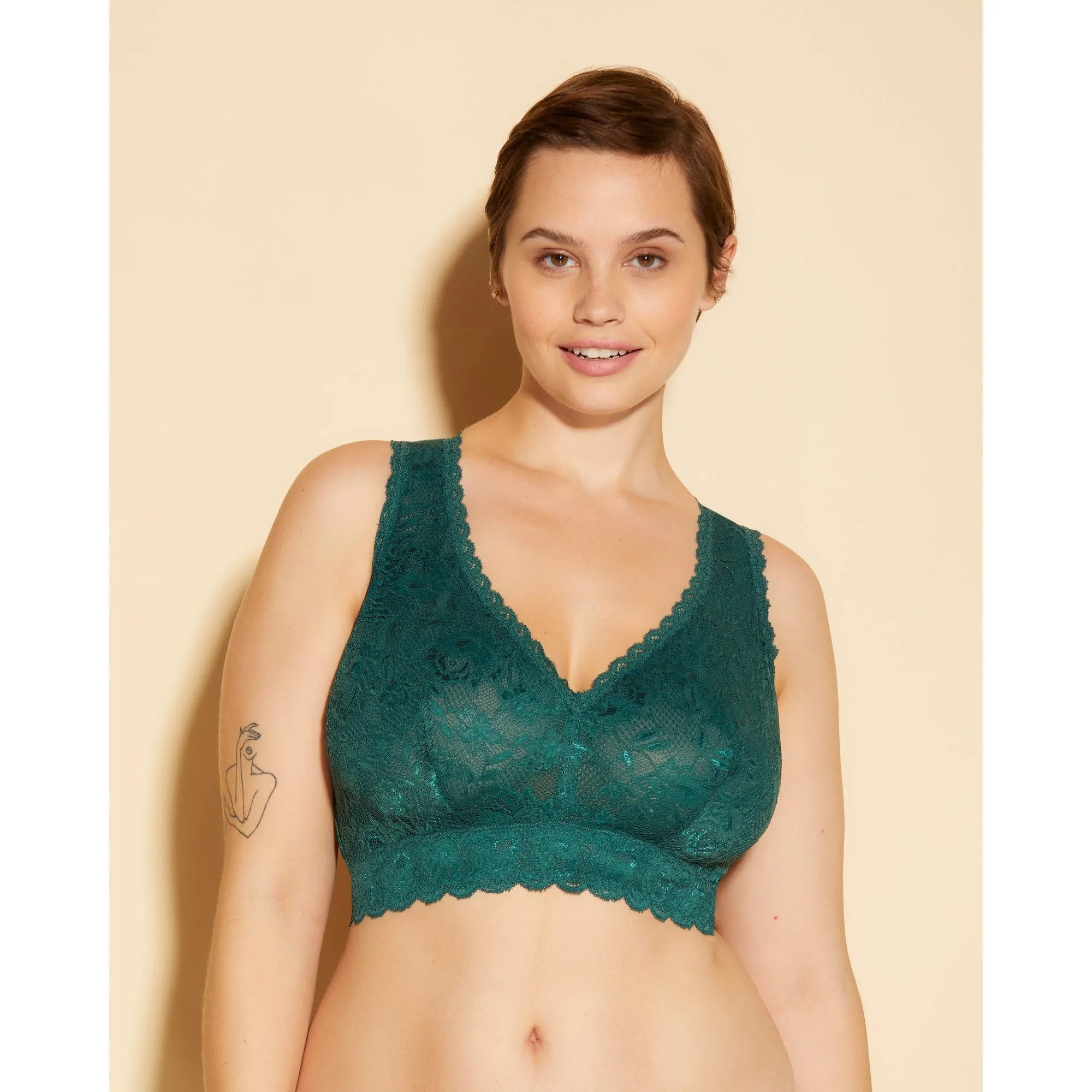 Never Say Never Super Curvy Racie Racerback Bralette sold by Zulily product image thumbnail 3