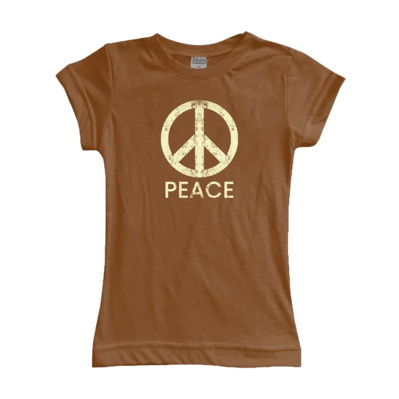 Peace sign fitted tee sold by Zulily