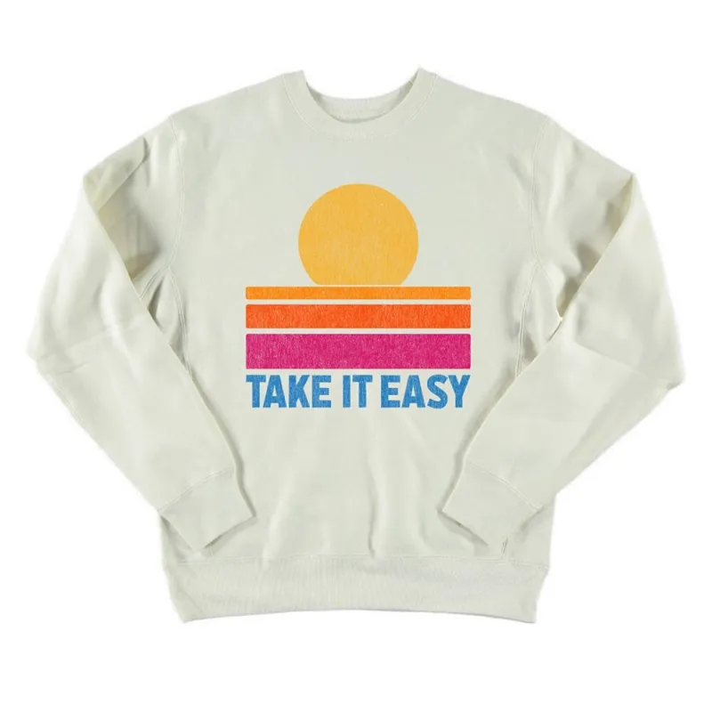 Take It Easy Plus Sweatshirt made by Zulily