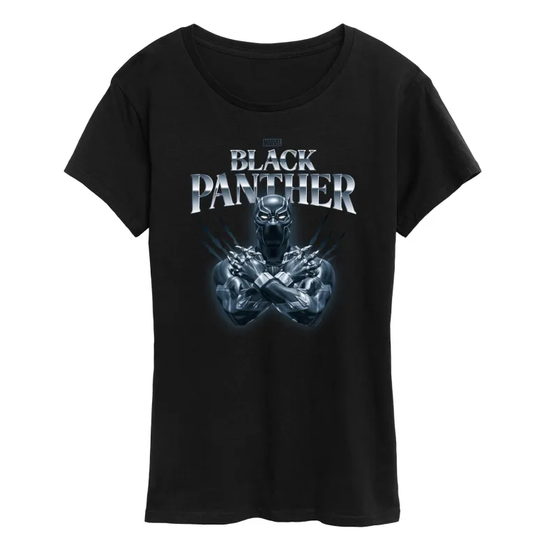 Women's Black Panther Short Sleeve Tee sold by Zulily