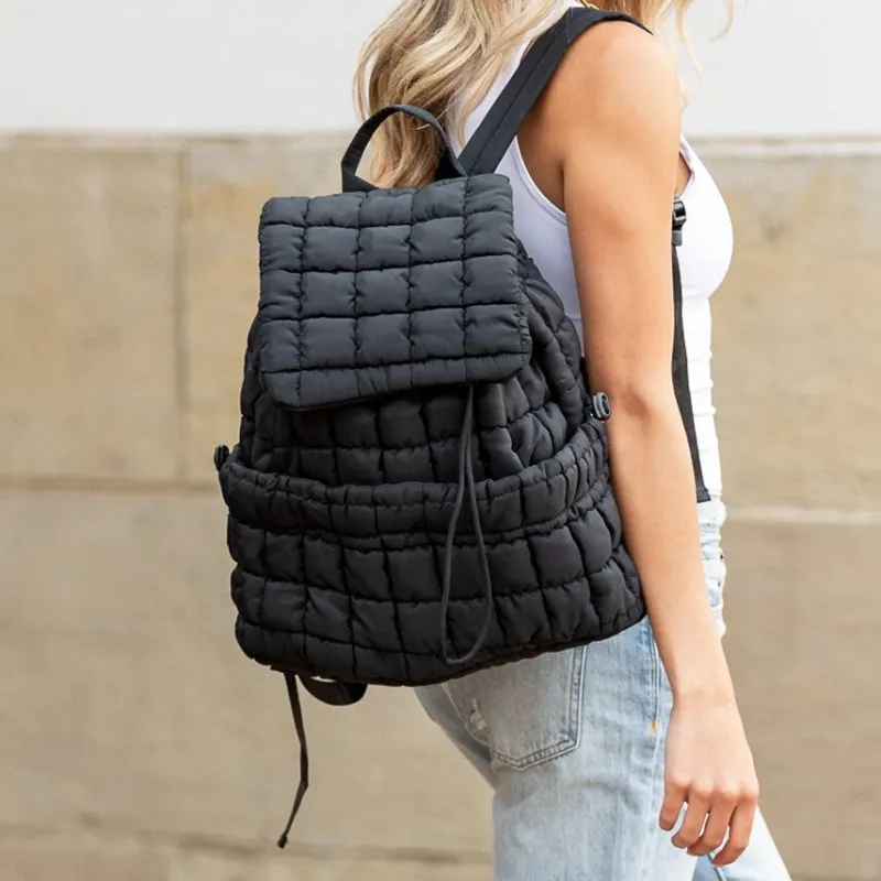 Stevie Quilted Puffer Backpack sold by Zulily