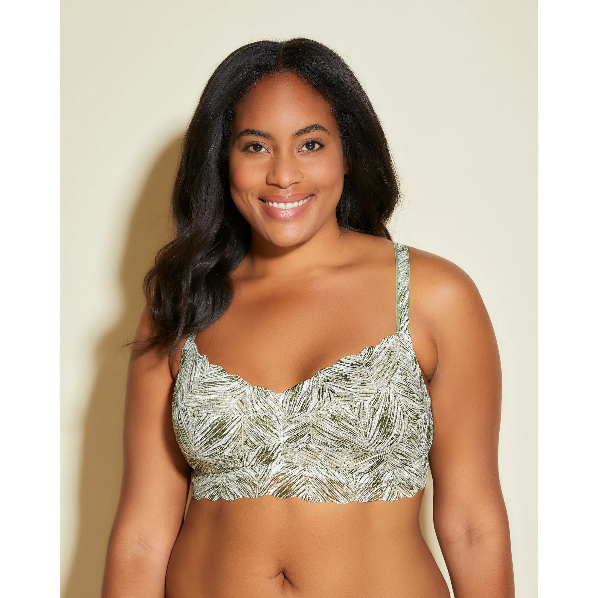 Never Say Never Printed Sweetie Bralette Extended sold by Zulily product image thumbnail 5