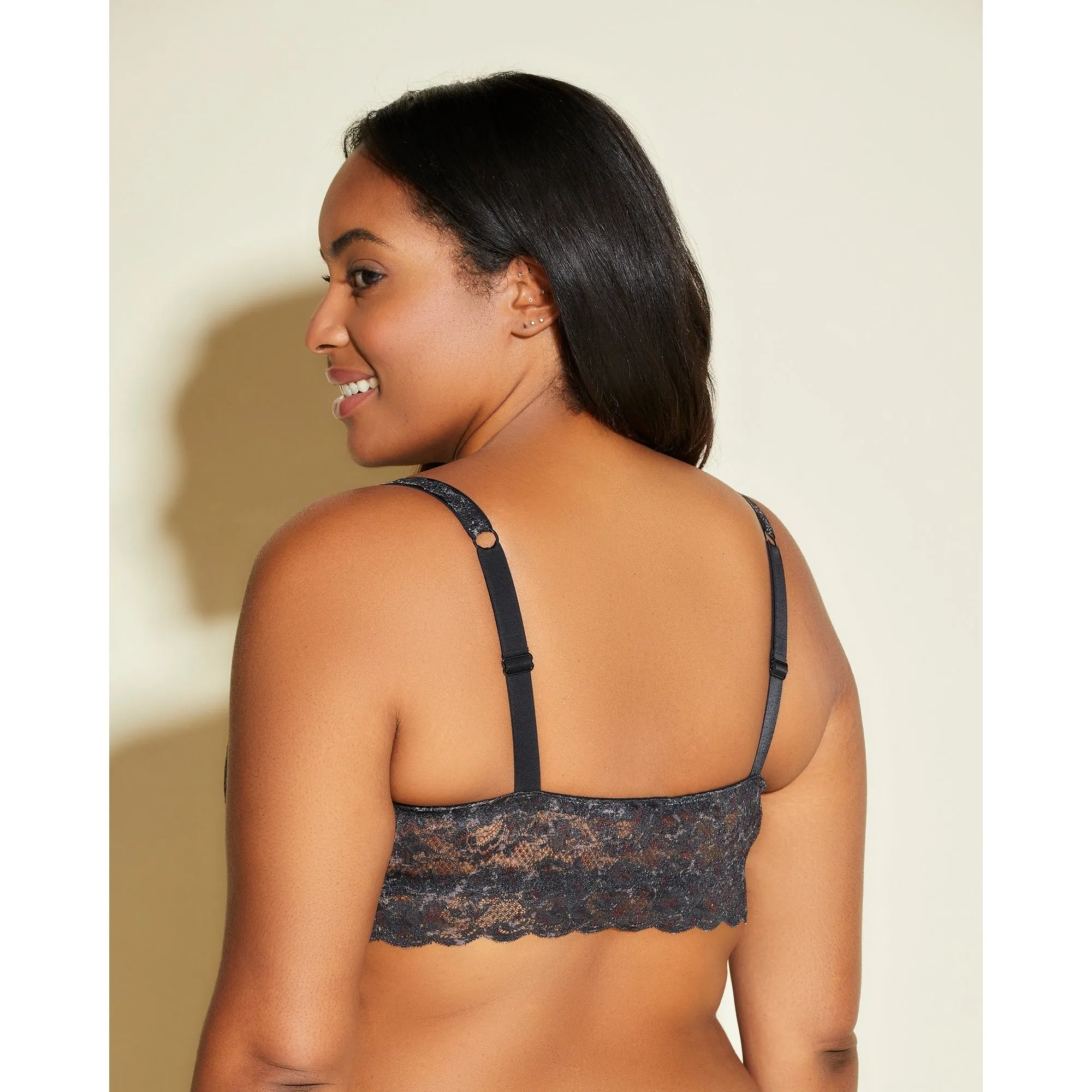 Never Say Never Printed Sweetie Bralette Extended sold by Zulily product image thumbnail 2