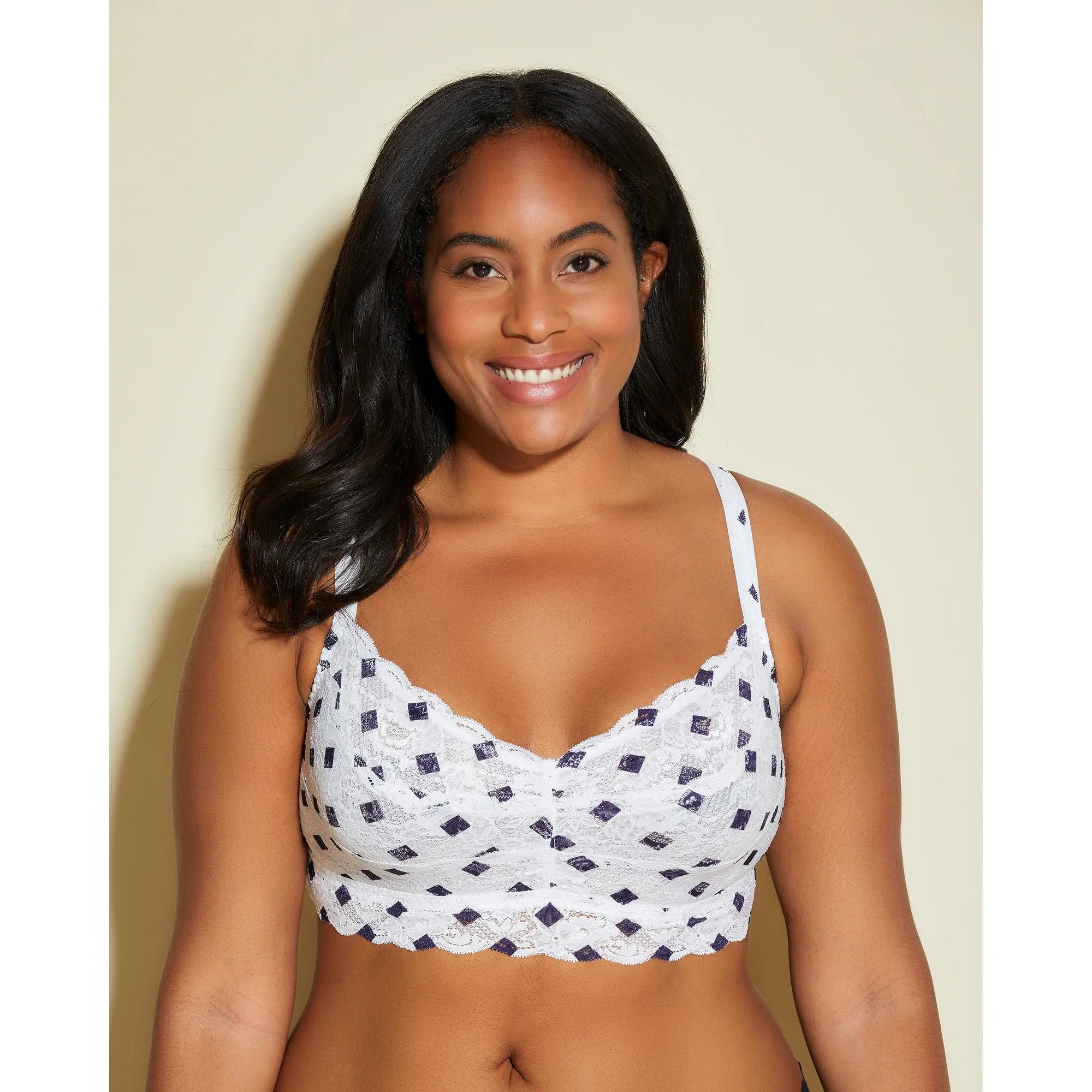 Never Say Never Printed Sweetie Bralette Extended sold by Zulily product image thumbnail 3