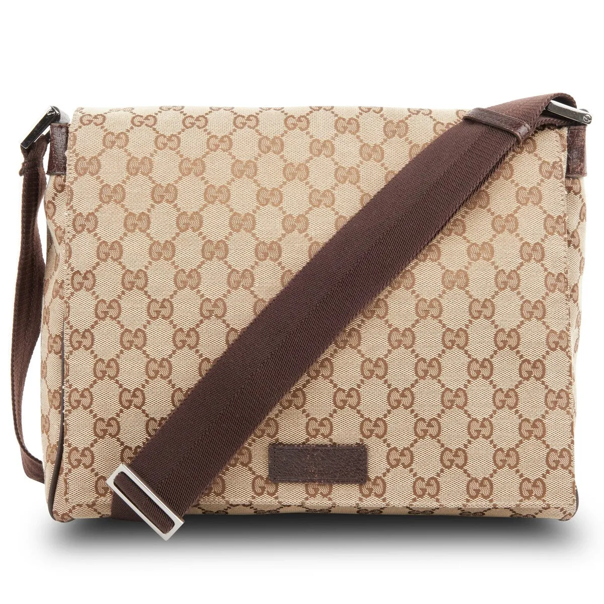 Gucci Messenger Bag GG Canvas (Pre-Owned) - One Size sold by Zulily