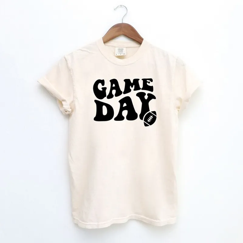 Game Day Football Garment Dyed Tee sold by Zulily