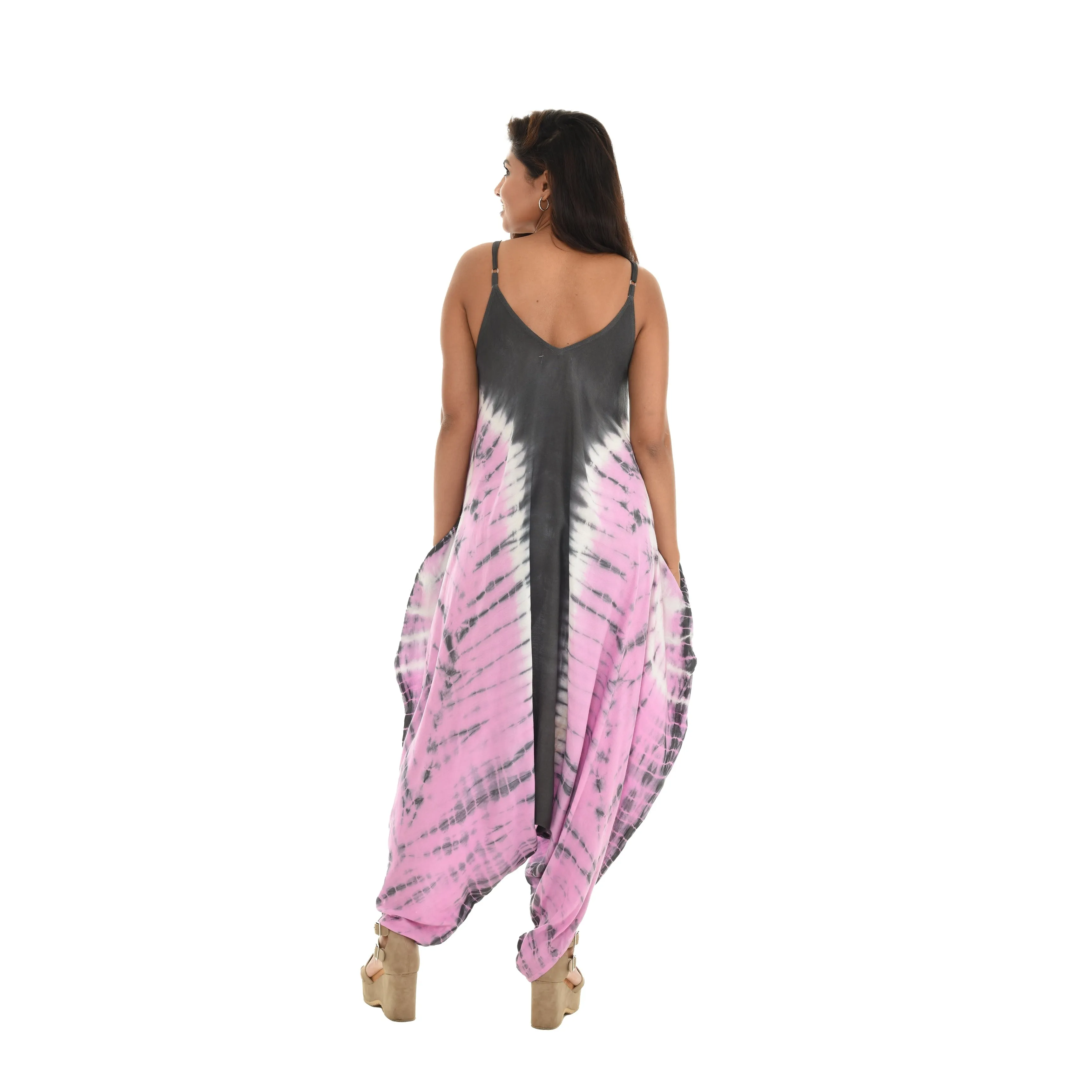 Tie-Dye Sleeveless Women Jumpsuit sold by Zulily product image thumbnail 5