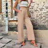 Khaki Elastic-Waist Pants sold by Zulily