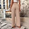 Khaki Elastic-Waist Pants sold by Zulily