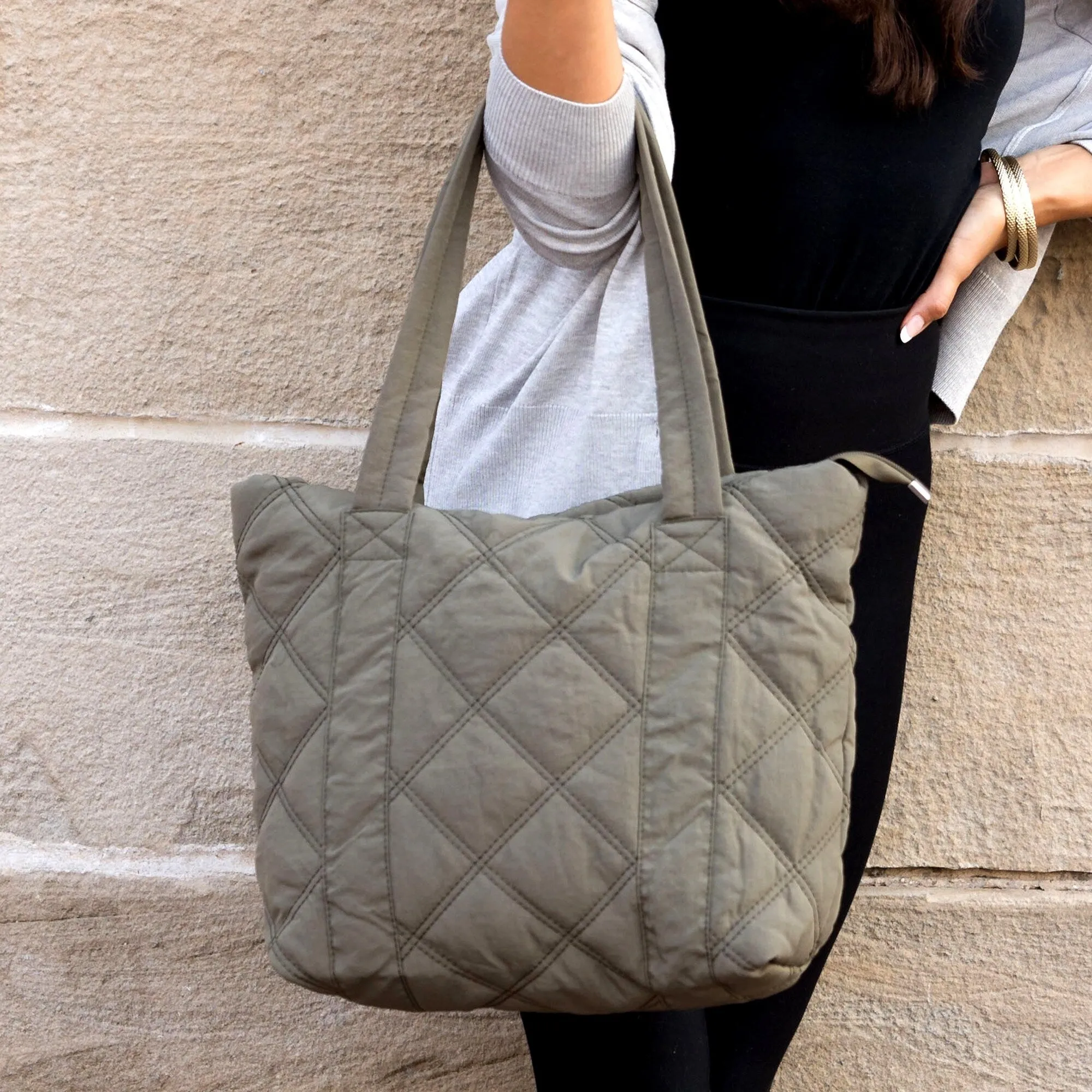 Quilted Tote sold by Zulily