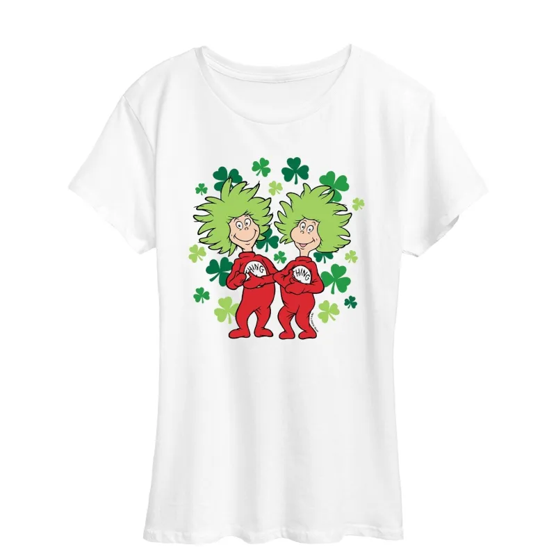 Women's Dr. Seuss St Patrick's Day Short Sleeve Tee sold by Zulily