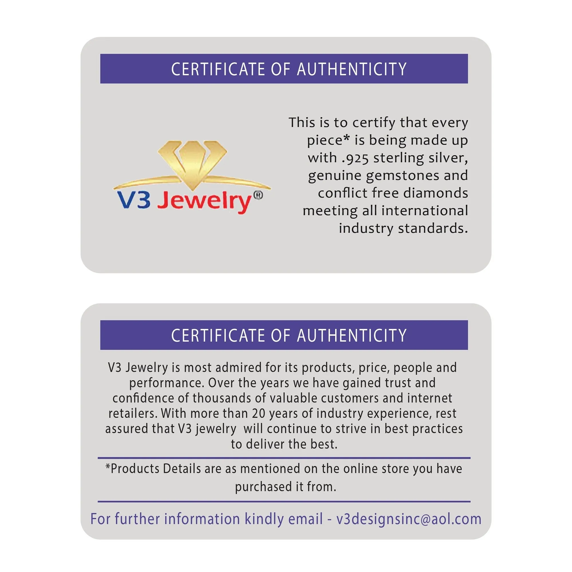 V3 Jewelry Gold Over Sterling Silver Natural Amethyst and White Topaz Dangle Earrings sold by Zulily product image thumbnail 4